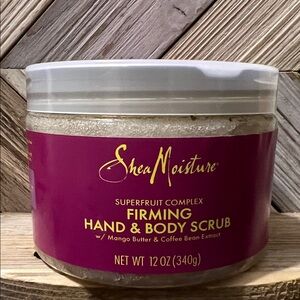 Shea Moisture Firming Hand & Body Scrub - 12 oz
